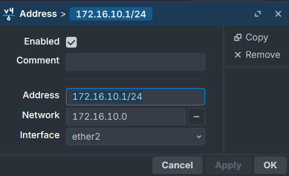 IP Setup