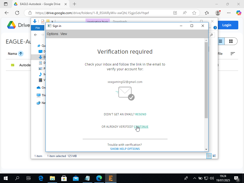 Email verification Email Verification